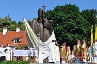 Pal. Jono Pauliaus II paminklo atidengimas, 2011-06-04