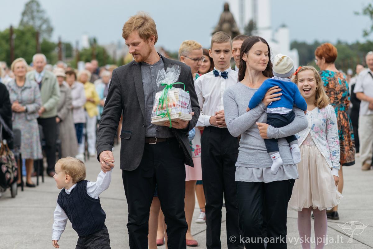 Pagrindinė atlaidų – šeimų diena 