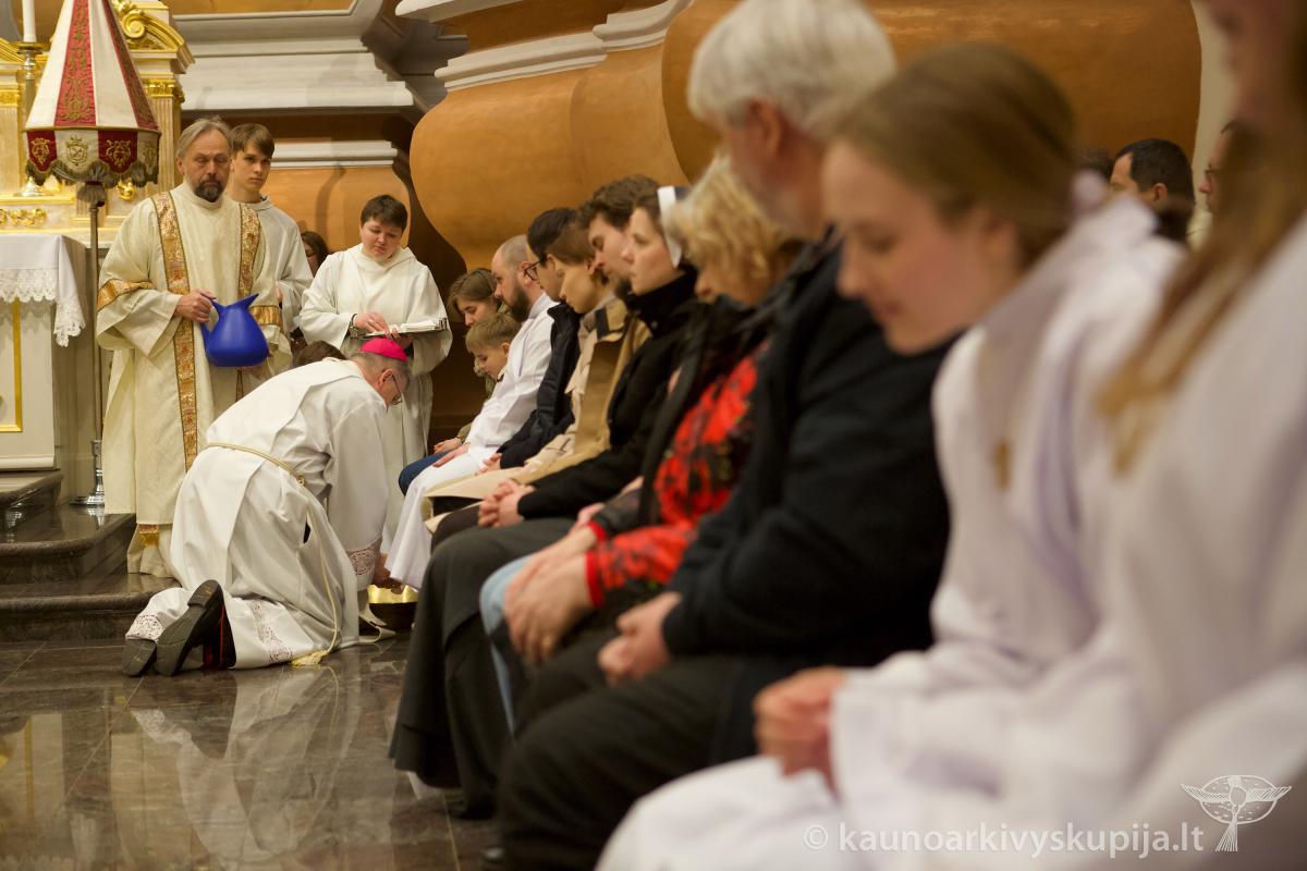 Paskutinės vakarienės Mišios 2024