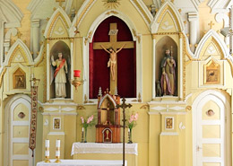 Alėjų Švč. Trejybės bažnyčia. Vytauto Kondroto fotografija 