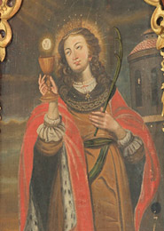 Alėjų Švč. Trejybės bažnyčios paveikslas... Vytauto Kondroto fotografija