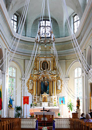  Ariogalos Šv. arkangelo Mykolo bažnyčia. Vytauto Kondroto fotografija 