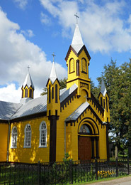  Gudžiūnų Švč. Jėzaus Širdies bažnyčia. Kun. Ričardo Birbilo fotografija 