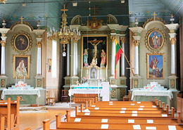  Pernaravos Nukryžiuotojo Jėzaus bažnyčia. Vytauto Kandroto fotografija 