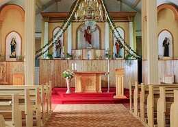  Raudonės Švč. Jėzaus Širdies bažnyčia. Vytauto Kandroto fotografija 