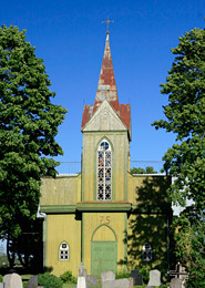  Šimkaičių Šv. vyskupo Martyno bažnyčia. Vytauto Kandroto fotografija 