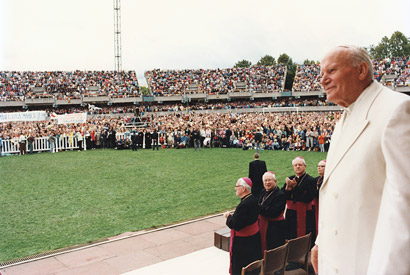  Susitikimas su Lietuvos jaunimu Kauno Dariaus ir Girėno stadione, 1993 m. rugsėjo 6 d. 