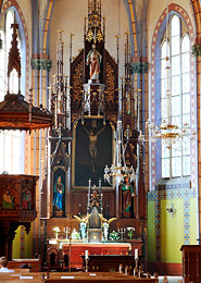  Josvainių Visų Šventųjų bažnyčia. Vytauto Kandroto fotografija 