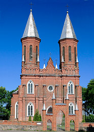  Skirsnemunės Šv. Jurgio bažnyčia. Vytauto Kandroto fotografija 